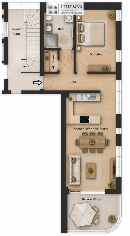 2 Zimmer Wohnung mit 62 m² in Ravensburg – Bild 6