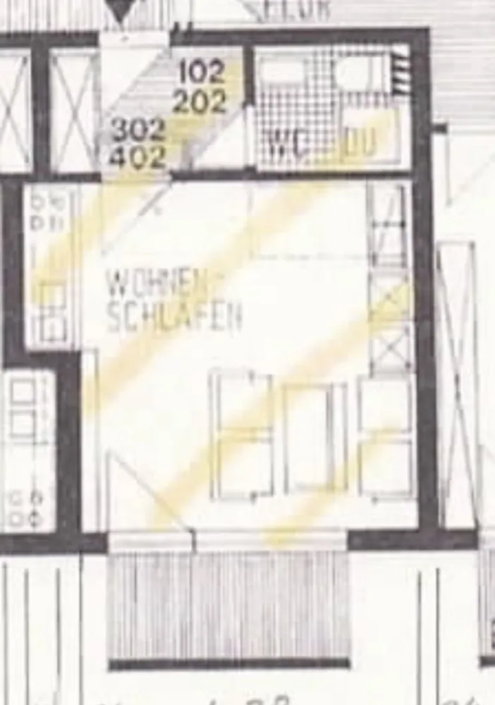 1 Zimmer Wohnung mit 28 m² in Nürnberg – Bild 7