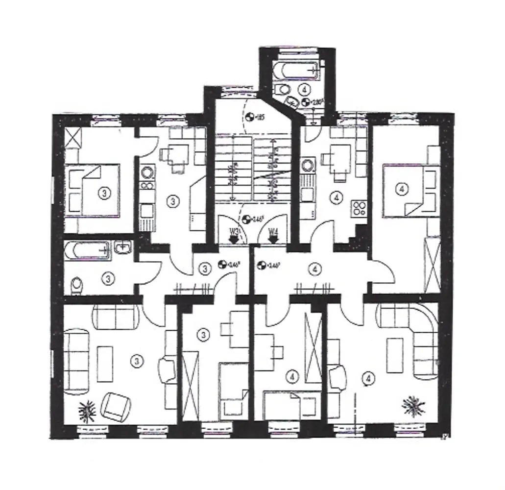 3 Zimmer Wohnung mit 56 m² in Zwickau – Bild 1