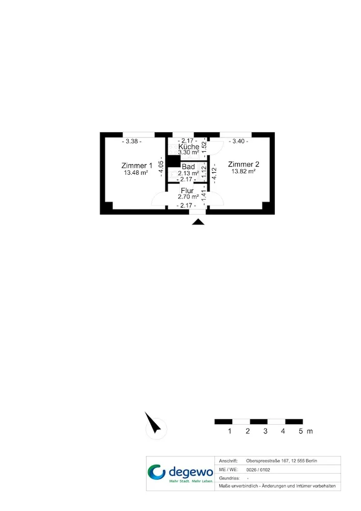 2 Zimmer Wohnung mit 35 m² in Berlin – Bild 11