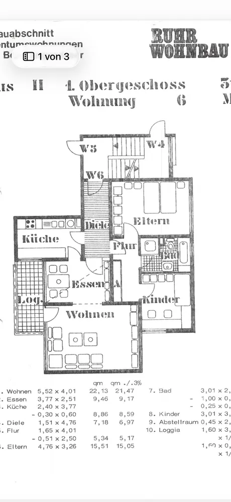4 Zimmer Wohnung mit 87 m² in Bochum – Bild 10