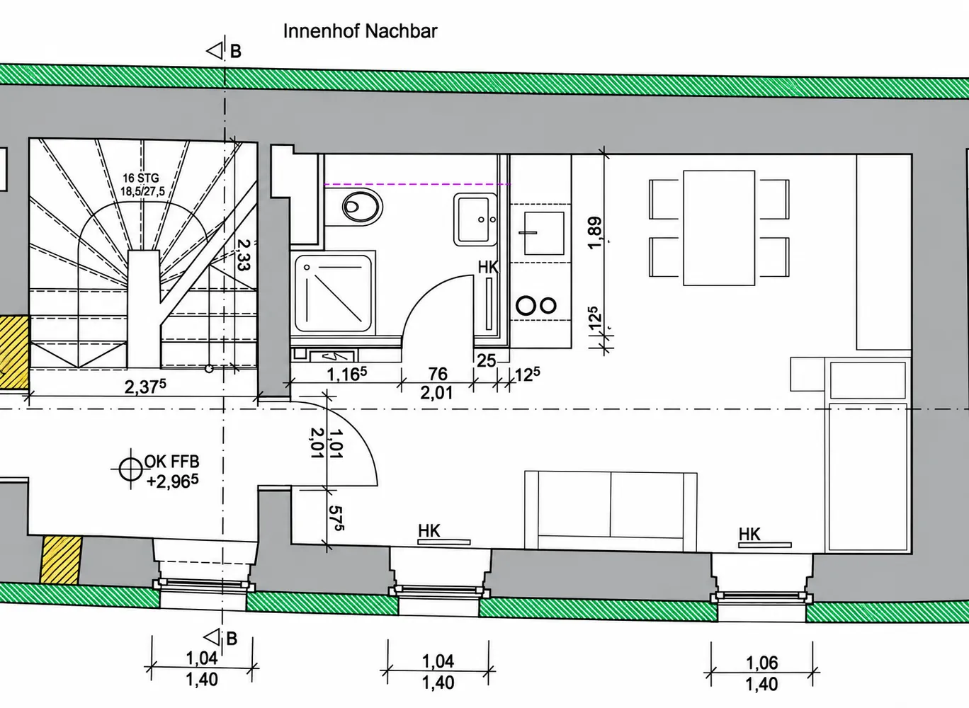 1 Zimmer Wohnung mit 28 m² in München – Bild 7