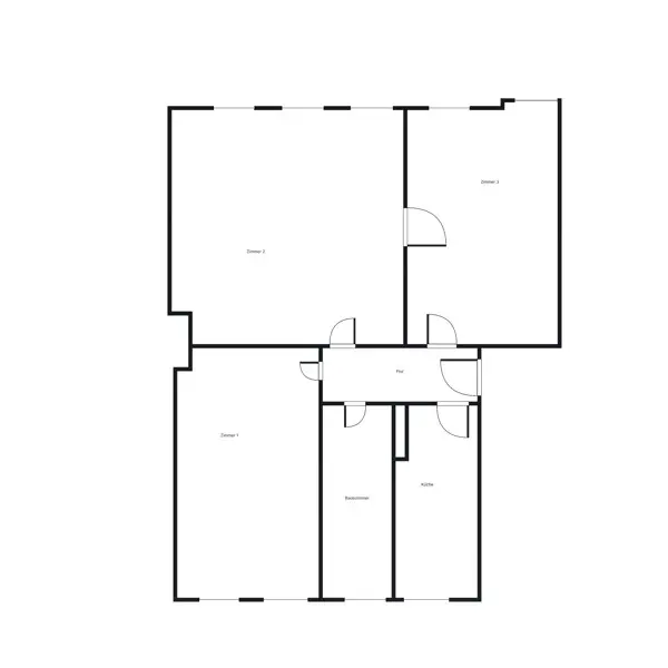 3 Zimmer Wohnung mit 77 m² in Eberswalde – Bild 3