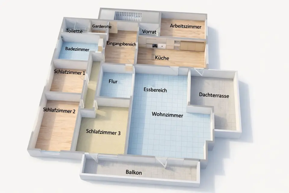 3 Zimmer Wohnung mit 92 m² in Minden – Bild 5