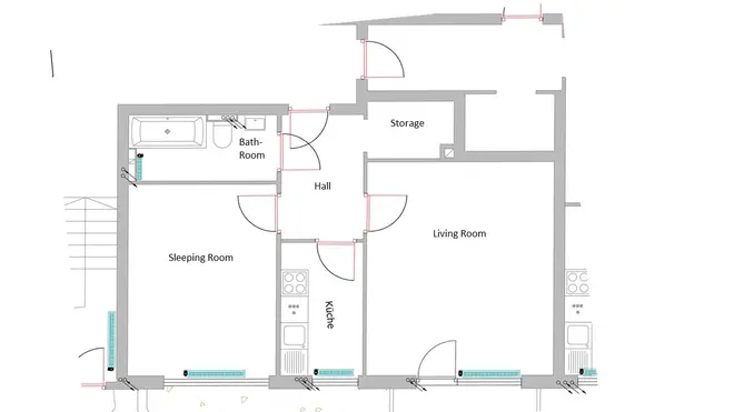 2 Zimmer Wohnung mit 56 m² in München – Bild 4
