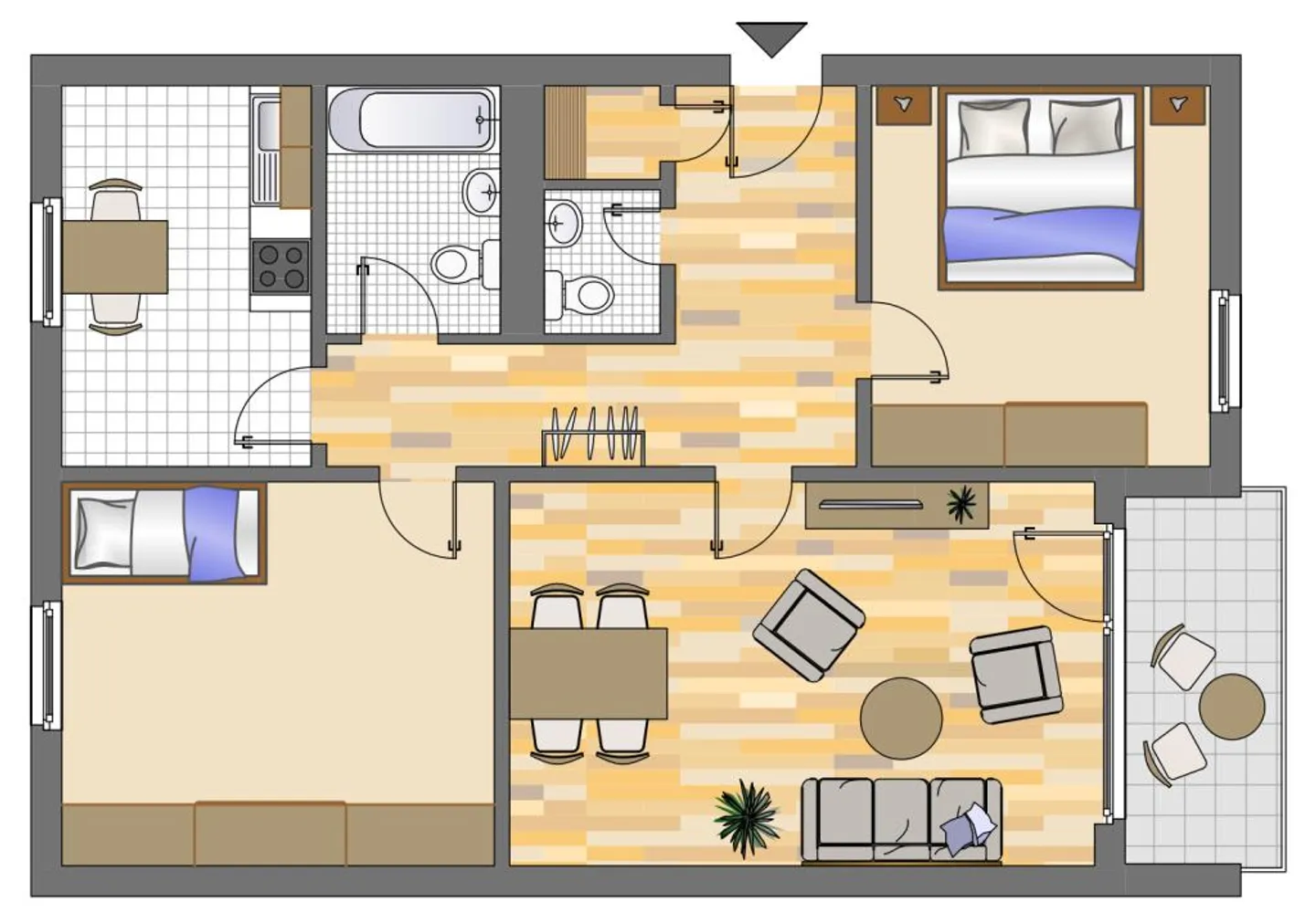 3 room apartment with 79 m² in Ratingen – Photo 8