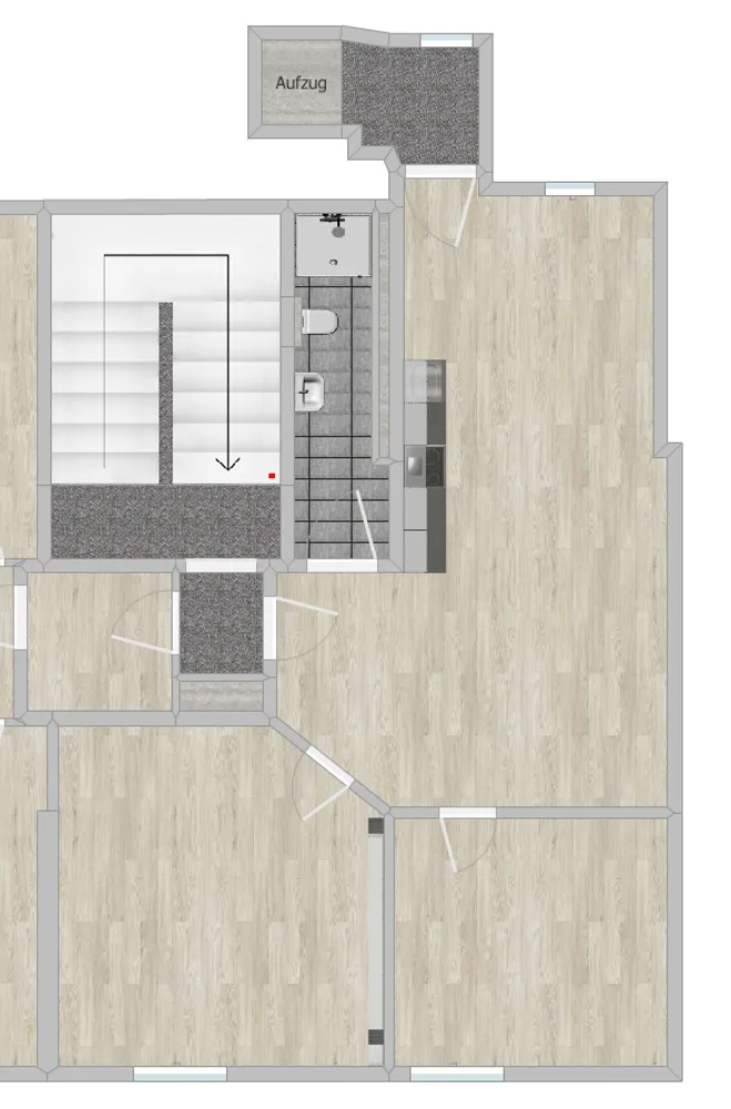 3 Zimmer Wohnung mit 75 m² in Erfurt – Bild 2