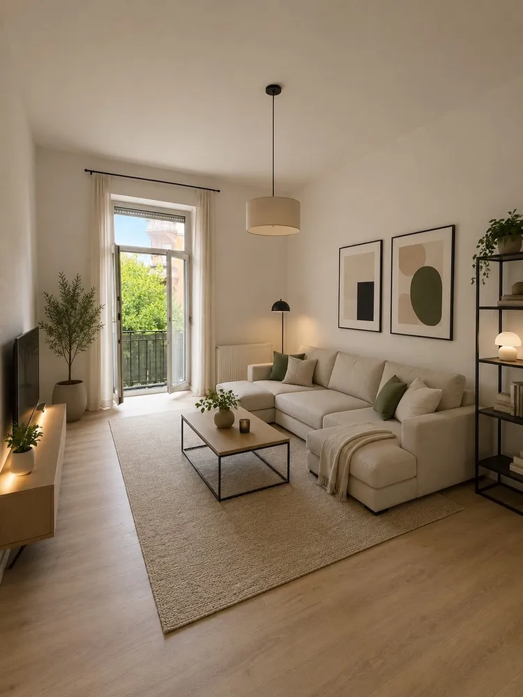 3 room apartment with 83 m² in Frankfurt am Main – Photo 1