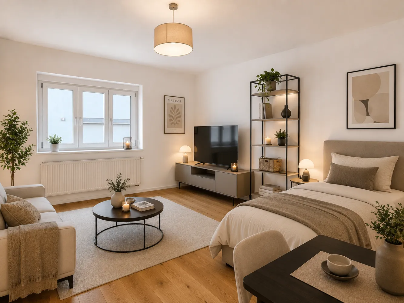 1 Zimmer Wohnung mit 31 m² in Nürnberg – Bild 1