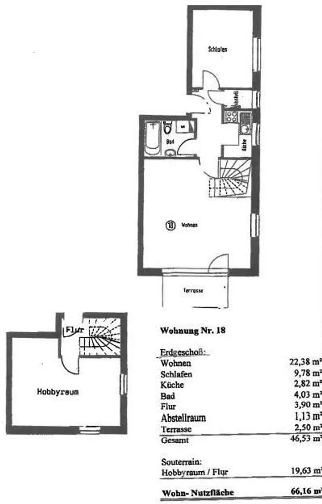 3 room apartment with 66 m² in Neubrandenburg – Photo 2