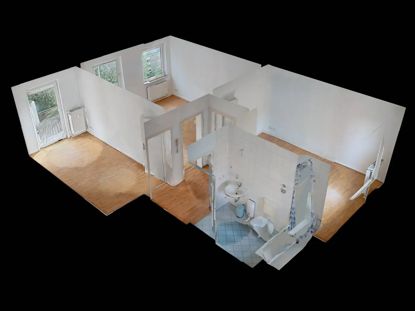 3 Zimmer Wohnung mit 54 m² in Minden – Bild 3