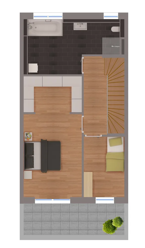 6 Zimmer Haus mit 170 m² in Wiesbaden – Bild 2
