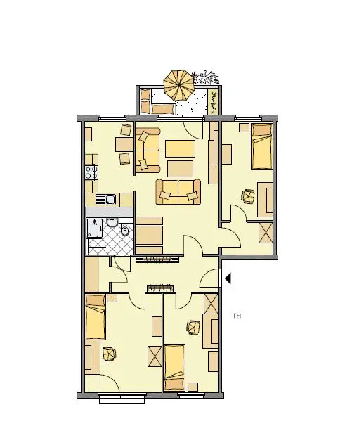 2 Zimmer Wohnung mit 29 m² in Gera – Bild 10