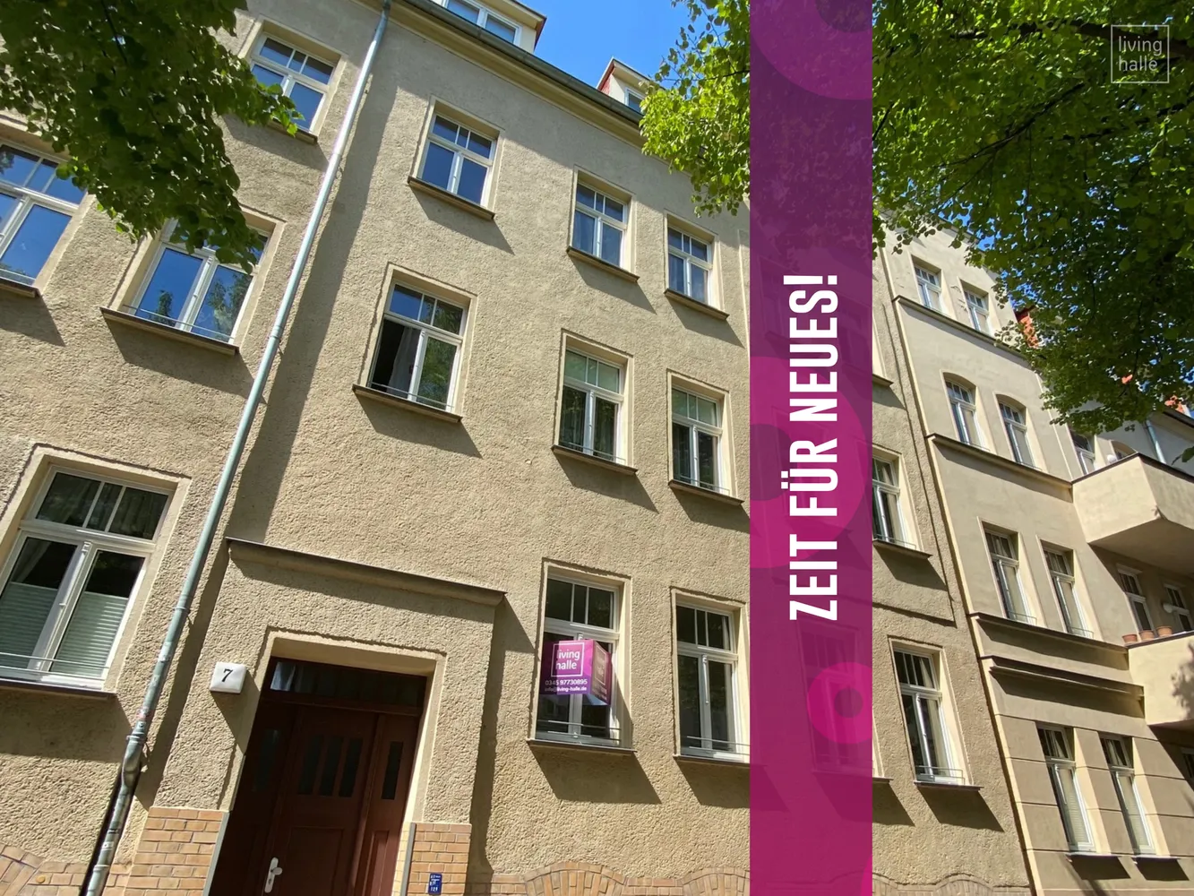 3 Zimmer Wohnung mit 100 m² in Halle (Saale) – Bild 1