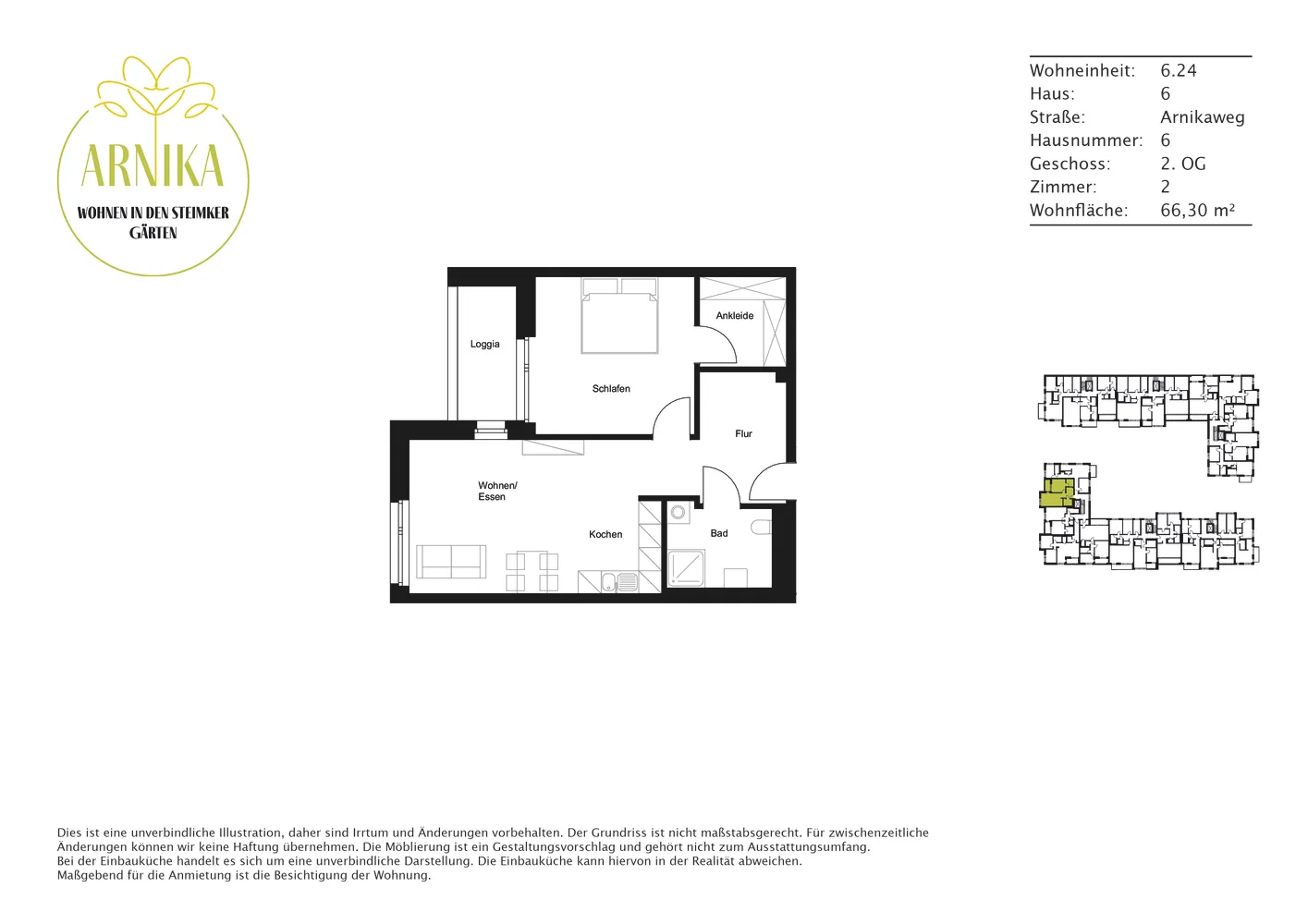 2 Zimmer Wohnung mit 66 m² in Wolfsburg – Bild 6