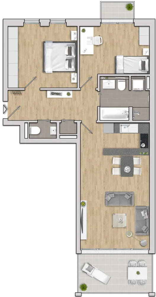 3 Zimmer Wohnung mit 82 m² in Mönchengladbach – Bild 3