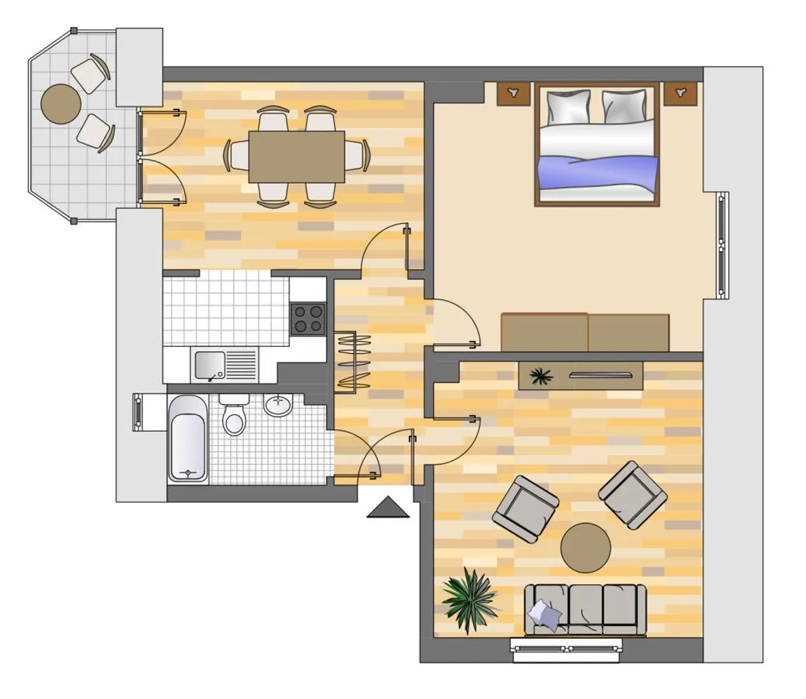 2 Zimmer Wohnung mit 66 m² in Dortmund – Bild 5