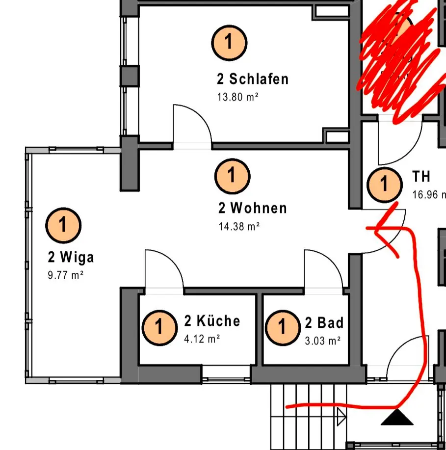 2 Zimmer Wohnung mit 46 m² in Eschwege – Bild 6
