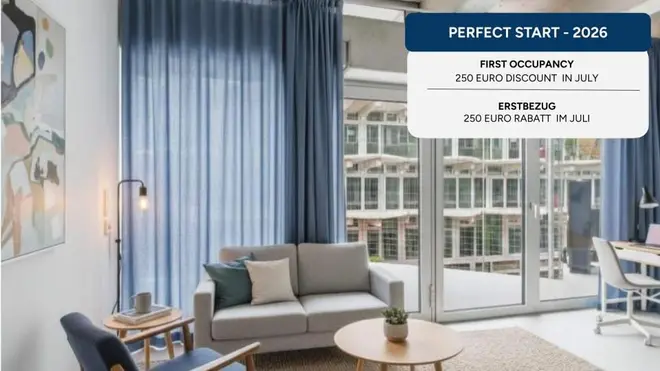 2 Zimmer Wohnung mit 48 m² in Berlin – Bild 1
