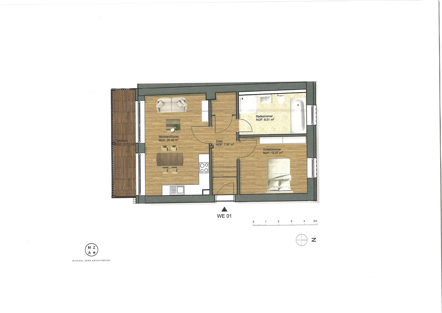 2 Zimmer Wohnung mit 56 m² in Merseburg – Bild 5