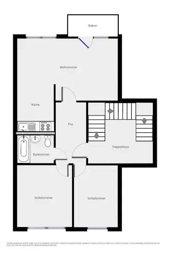3 Zimmer Wohnung mit 57 m² in Halle (Saale) – Bild 10
