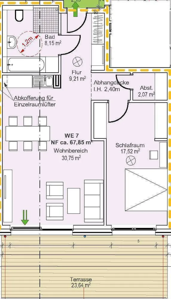2 Zimmer Wohnung mit 80 m² in Mönchengladbach – Bild 8