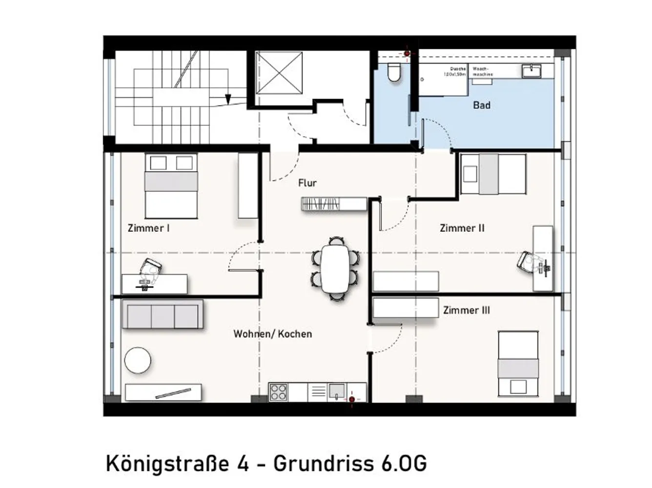 4 Zimmer Wohnung mit 121 m² in Duisburg – Bild 7