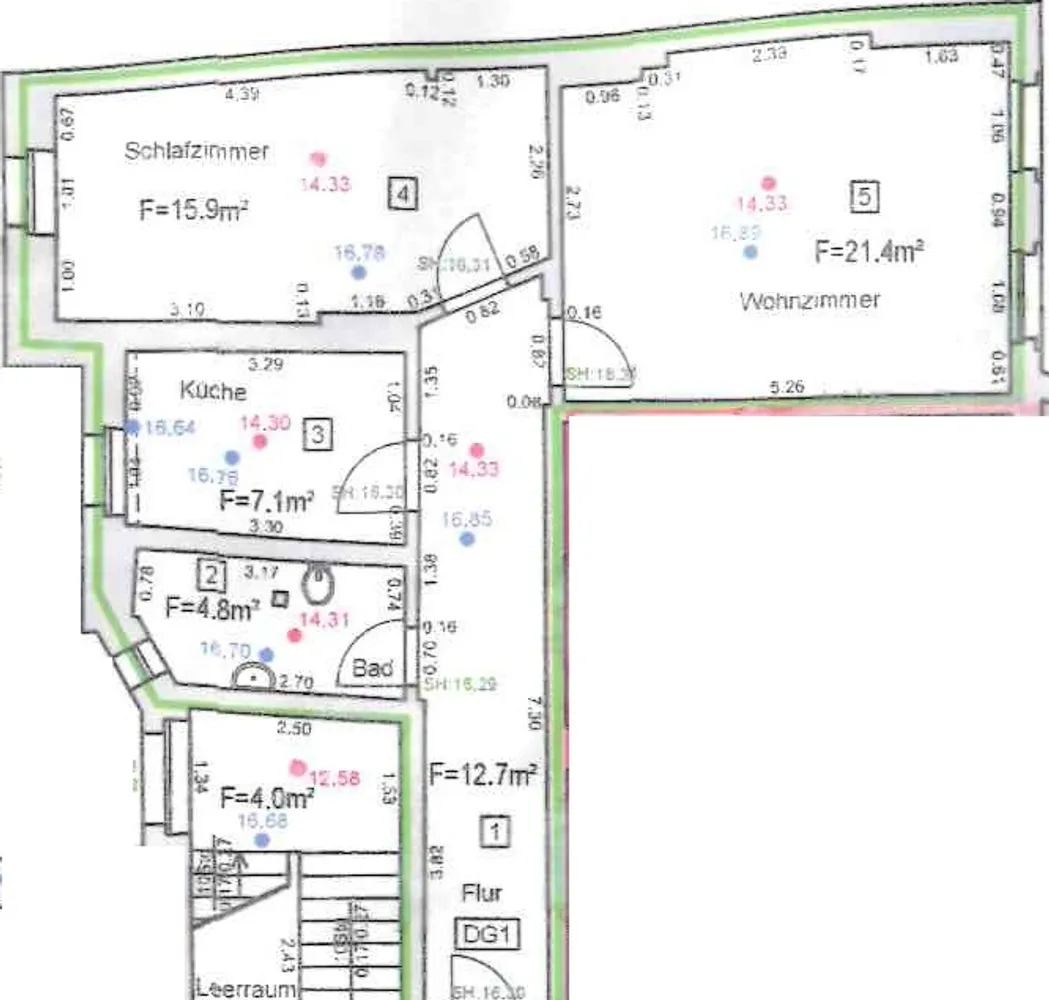2 Zimmer Wohnung mit 61 m² in Halle (Saale) – Bild 5