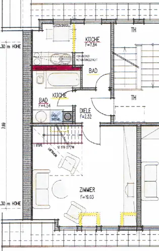 2 Zimmer Wohnung mit 53 m² in Stuttgart – Bild 9