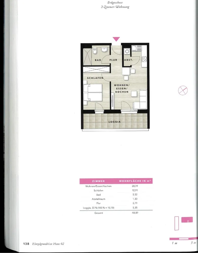 2 Zimmer Wohnung mit 48 m² in Trier – Bild 8