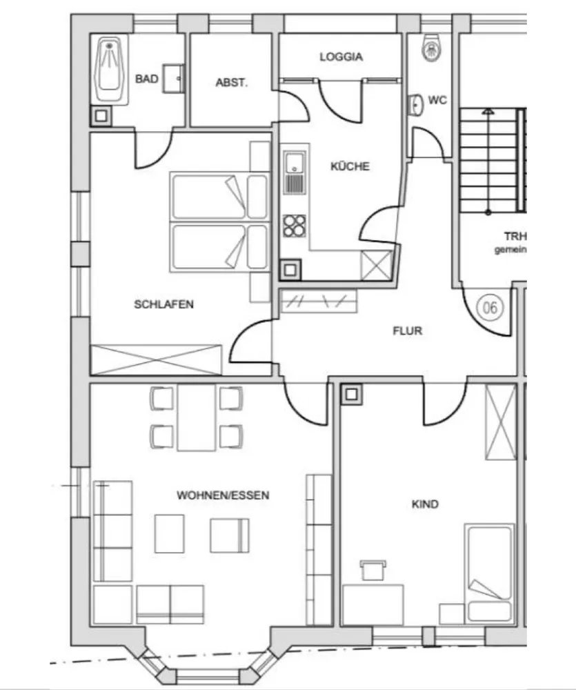 3 Zimmer Wohnung mit 90 m² in Stuttgart – Bild 8