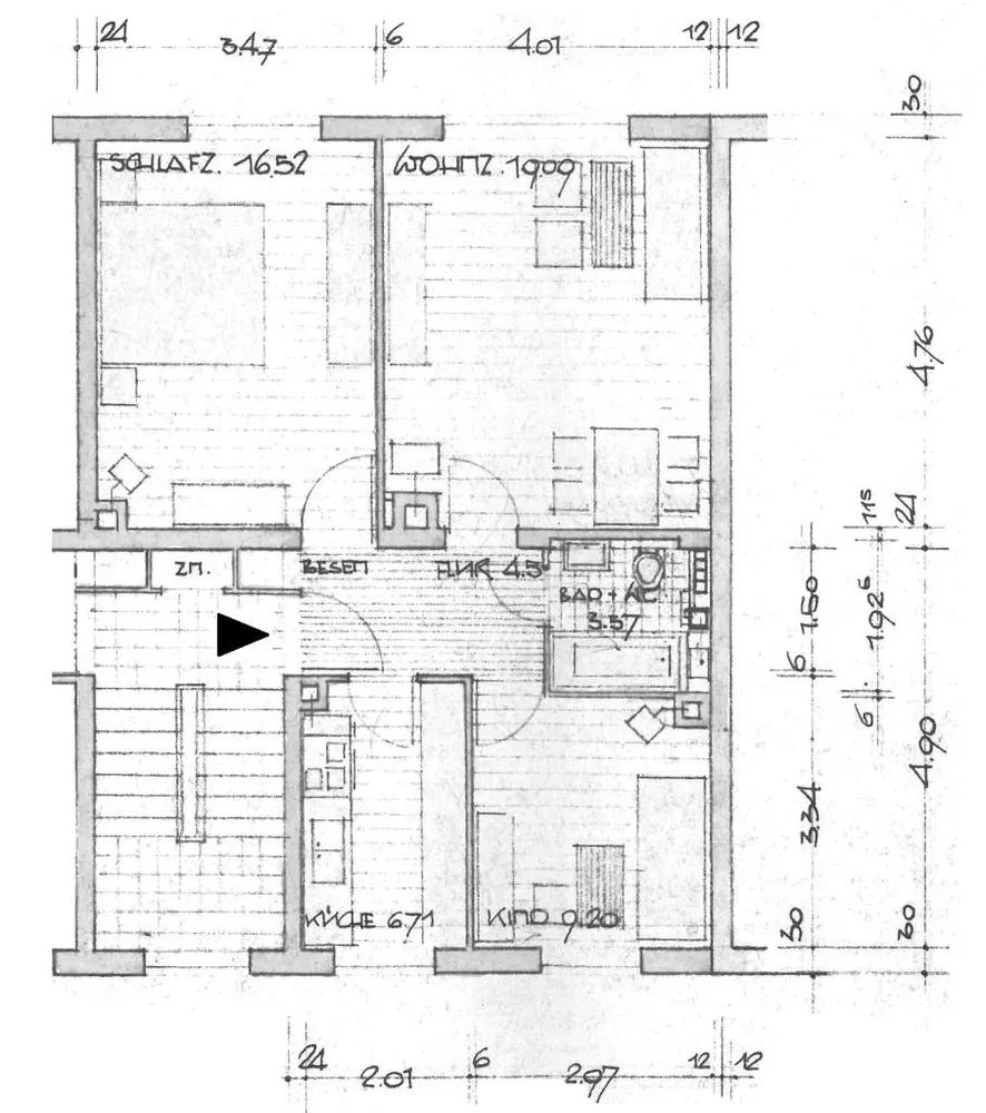 3 Zimmer Wohnung mit 59 m² in Nürnberg – Bild 5