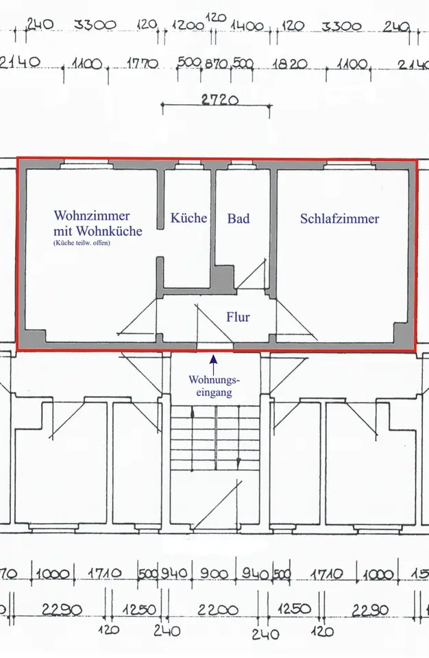 2 Zimmer Wohnung mit 38 m² in Saalfeld/Saale – Bild 8
