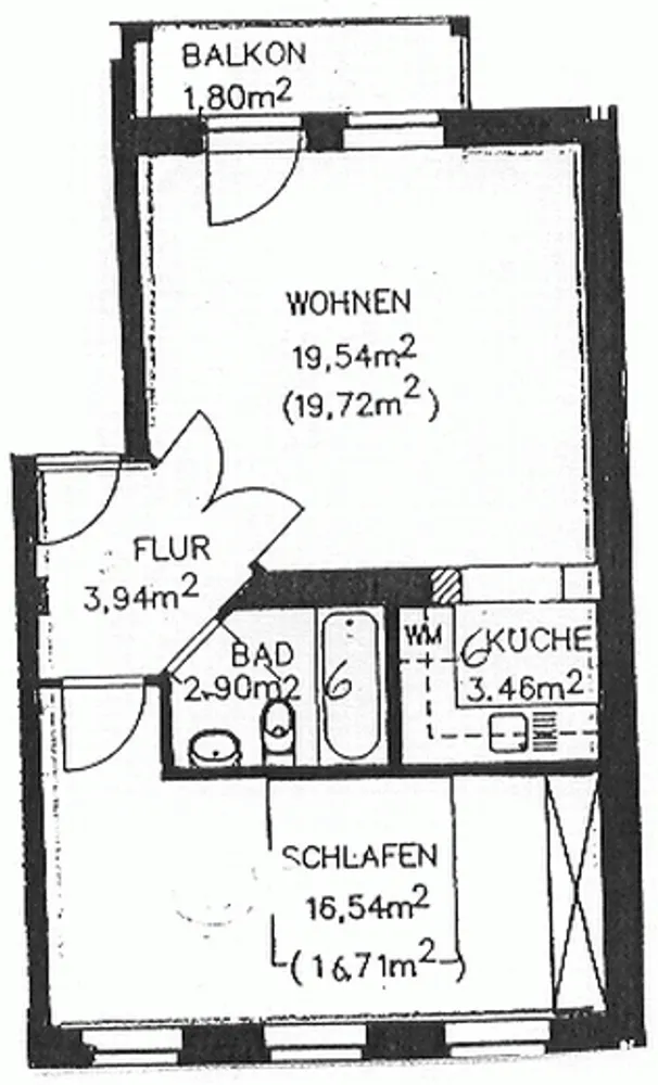 2 Zimmer Wohnung mit 48 m² in Halle (Saale) – Bild 9