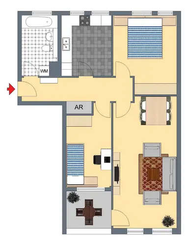 3 Zimmer Wohnung mit 76 m² in Berlin – Bild 7