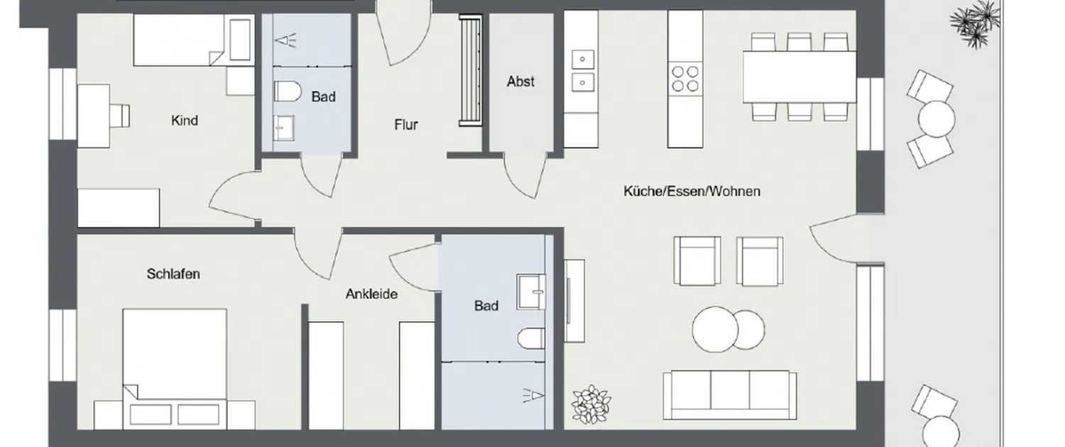 4 Zimmer Wohnung mit 106 m² in Mönchengladbach – Bild 3