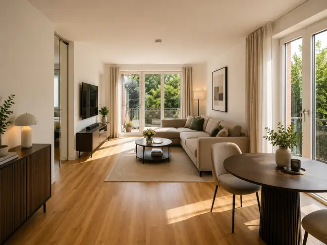 2 room apartment with 39 m² in Oldenburg – Photo 1