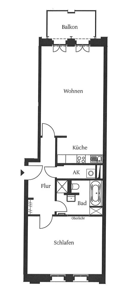 2 Zimmer Wohnung mit 83 m² in Magdeburg – Bild 3