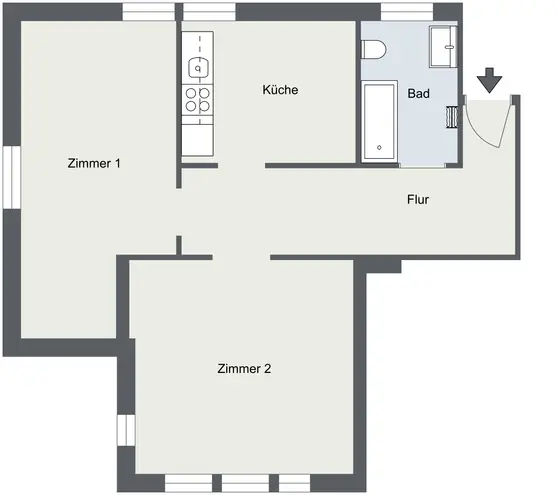 3 Zimmer Wohnung mit 60 m² in Leipzig – Bild 11