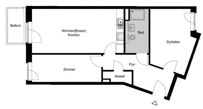 3 Zimmer Wohnung mit 79 m² in Hamburg – Bild 5