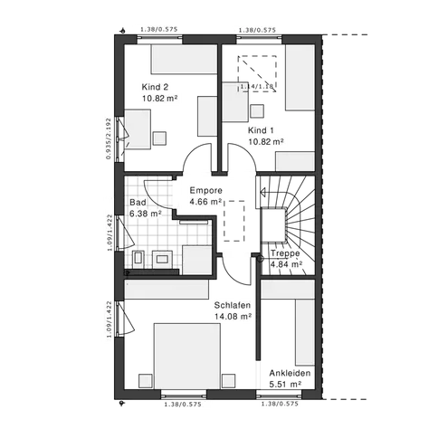 5 Zimmer Haus mit 114 m² in Hamburg – Bild 3