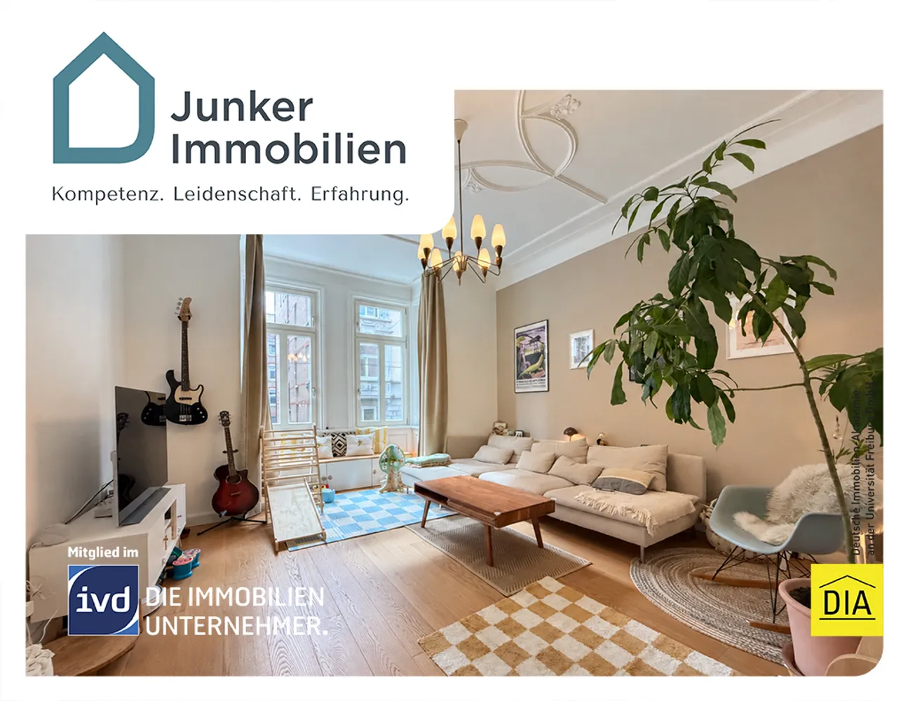 3 Zimmer Wohnung mit 92 m² in Stuttgart – Bild 1