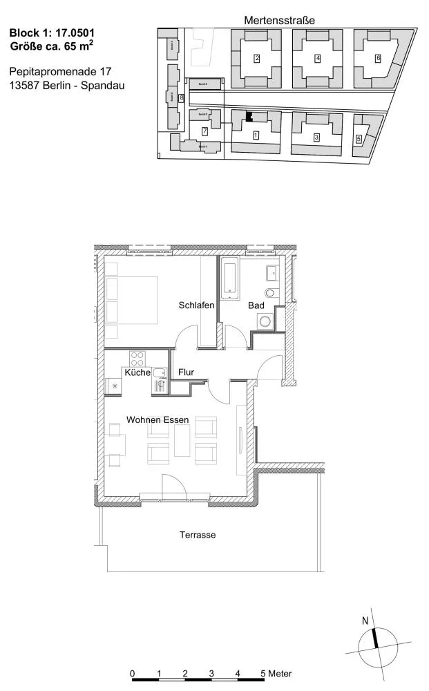 2 Zimmer Wohnung mit 65 m² in Berlin – Bild 5