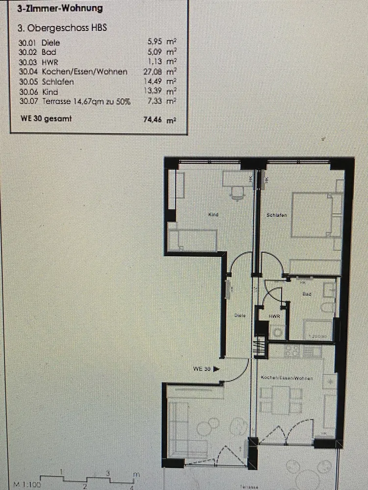 3 Zimmer Wohnung mit 75 m² in Köln – Bild 7