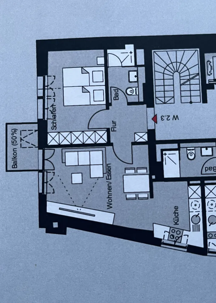 2 Zimmer Wohnung mit 45 m² in Regensburg – Bild 9