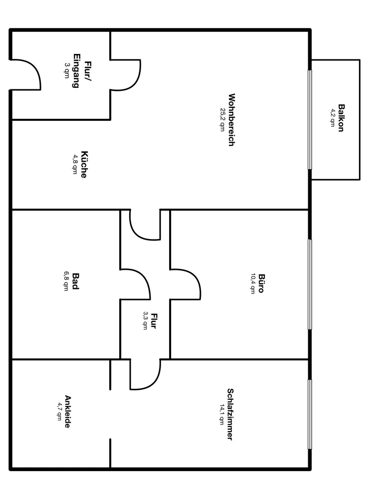 3 Zimmer Wohnung mit 77 m² in Leipzig – Bild 9