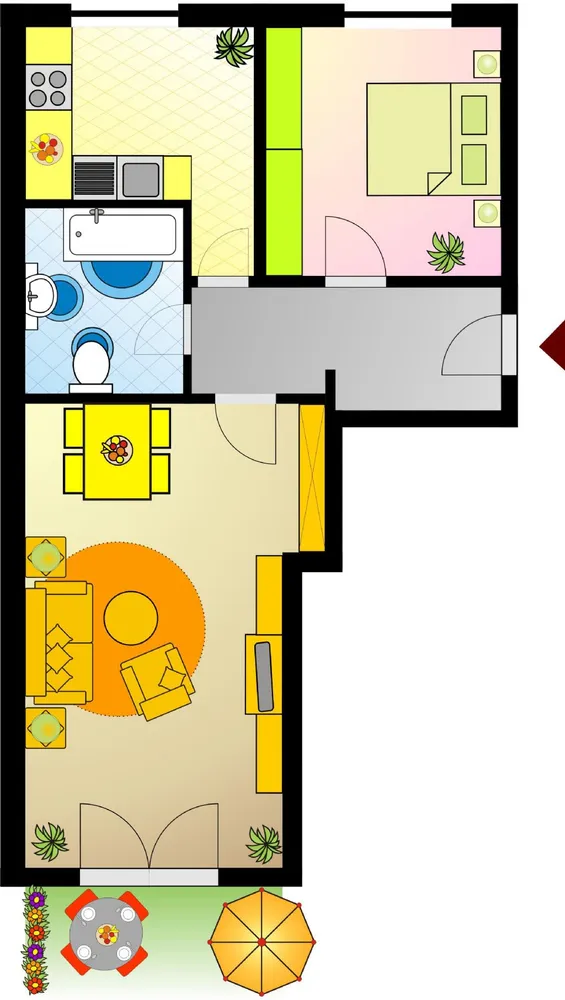 2 Zimmer Wohnung mit 67 m² in Annaberg-Buchholz – Bild 1