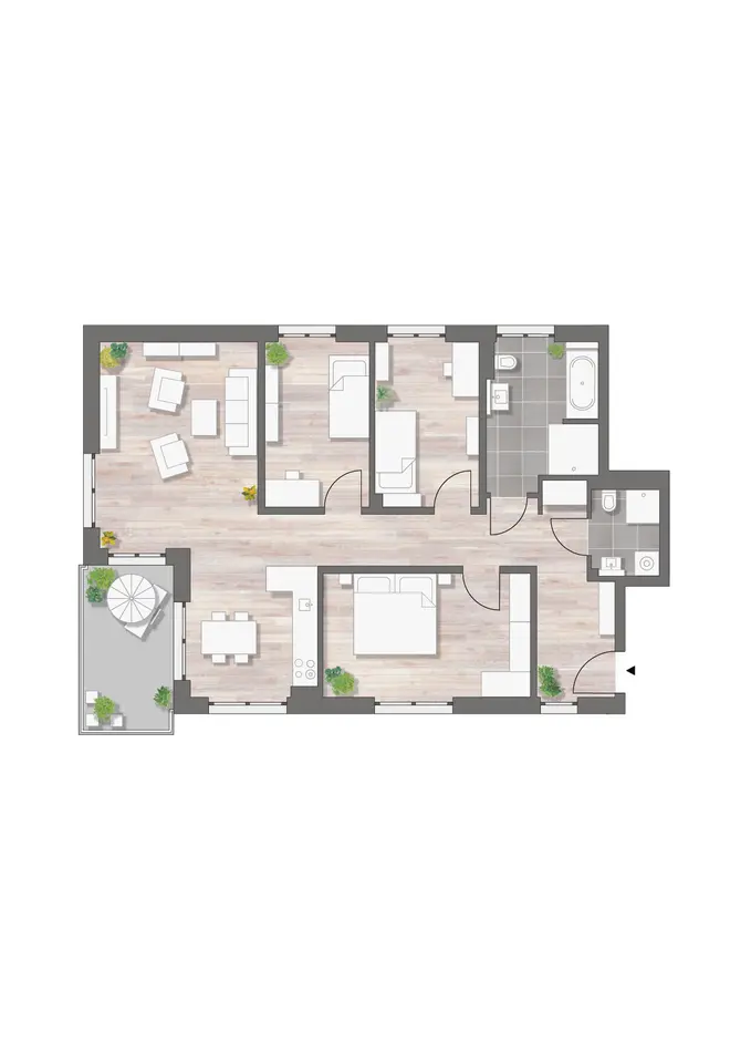 4 Zimmer Wohnung mit 99 m² in Dresden – Bild 8