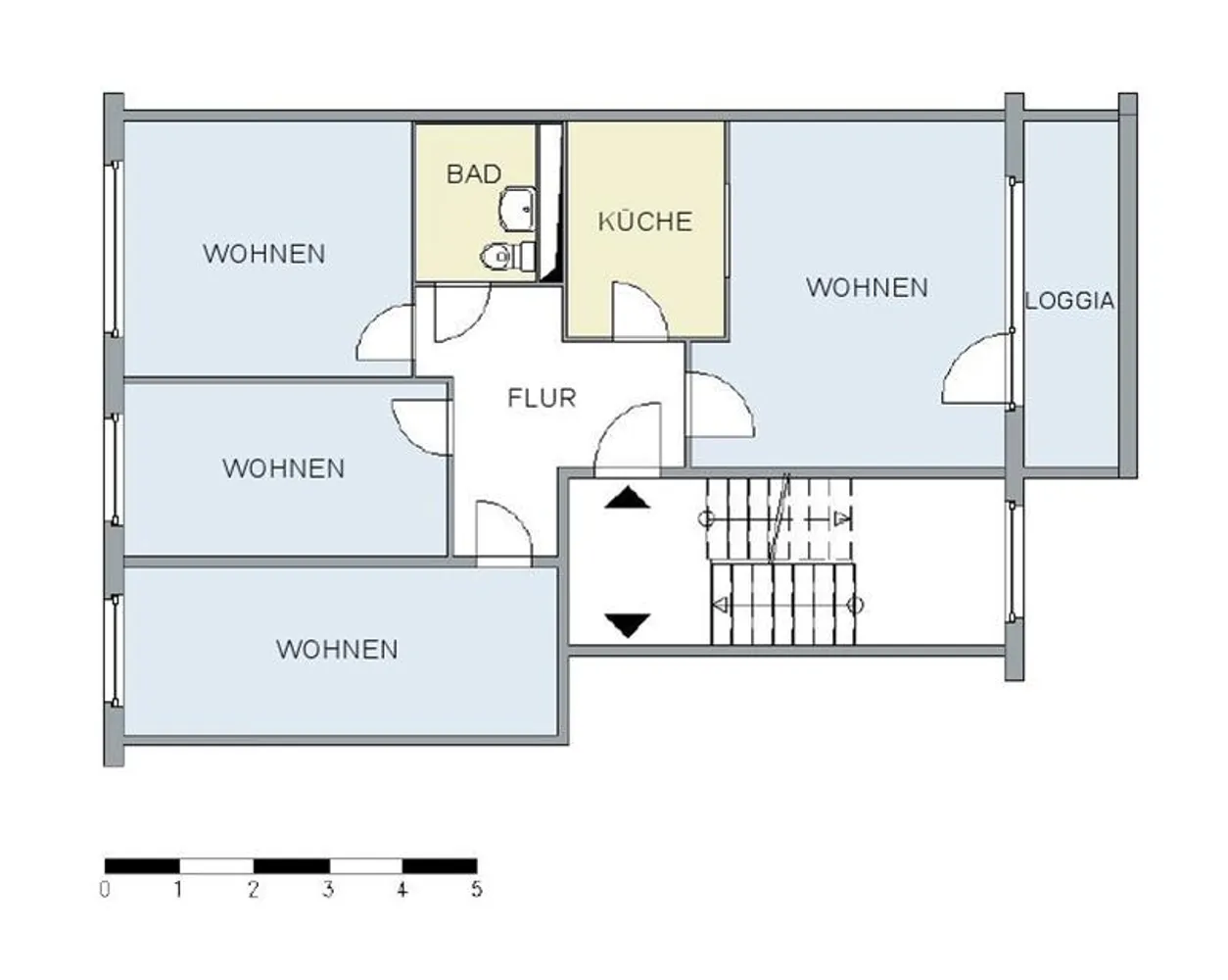 4 Zimmer Wohnung mit 76 m² in Neubrandenburg – Bild 4