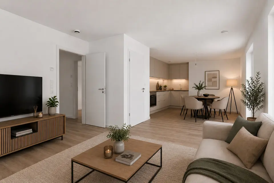 2 Zimmer Wohnung mit 67 m² in Aurich – Bild 2